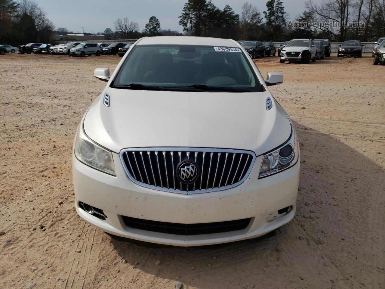 2013 Buick Lacrosse Premium White vin: 1G4GH5E36DF151883