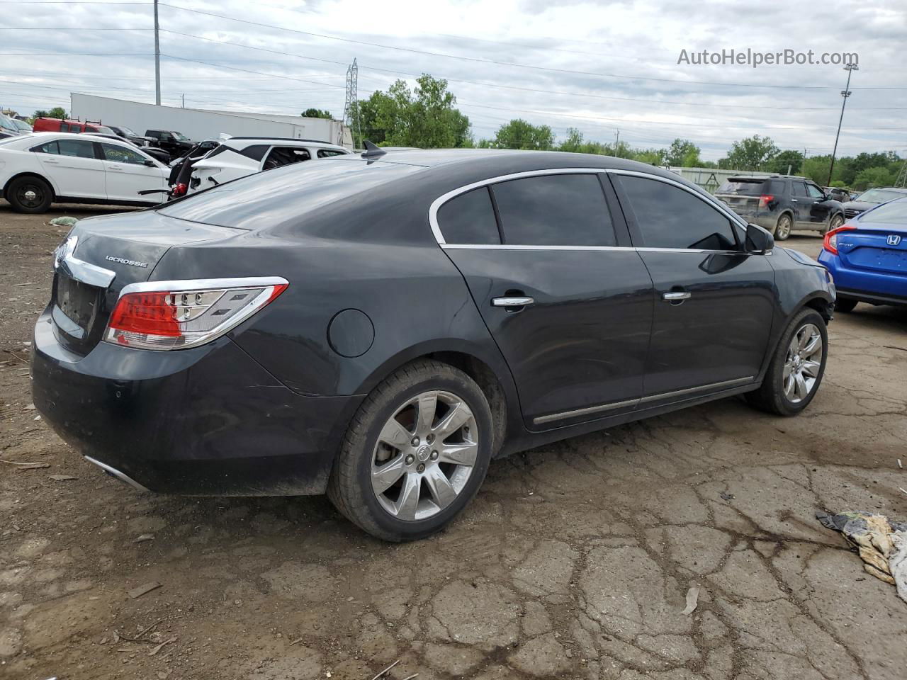 2013 Buick Lacrosse Premium Black vin: 1G4GH5E37DF141038