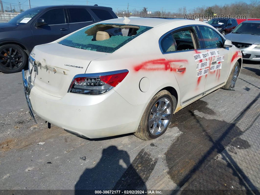 2013 Buick Lacrosse Premium 2 Group White vin: 1G4GH5E38DF139444