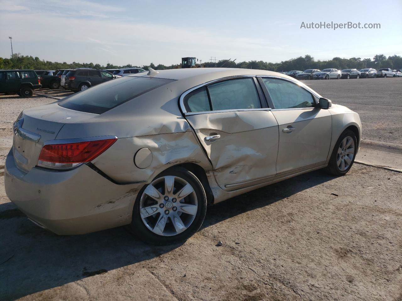 2013 Buick Lacrosse Premium Beige vin: 1G4GH5E3XDF266230