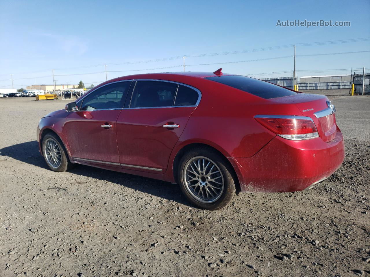 2013 Buick Lacrosse Touring Red vin: 1G4GJ5E31DF230852