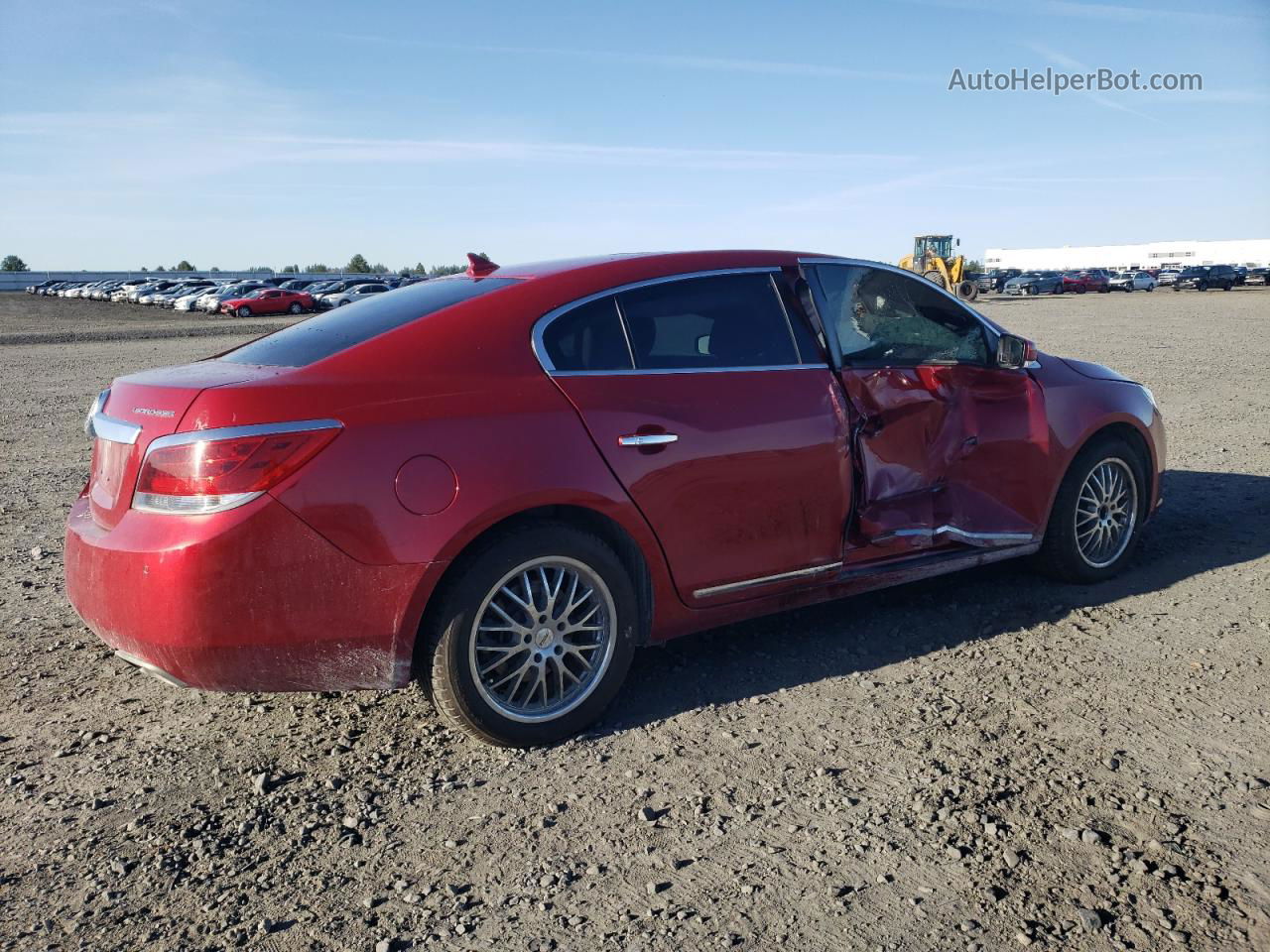 2013 Buick Lacrosse Touring Red vin: 1G4GJ5E31DF230852