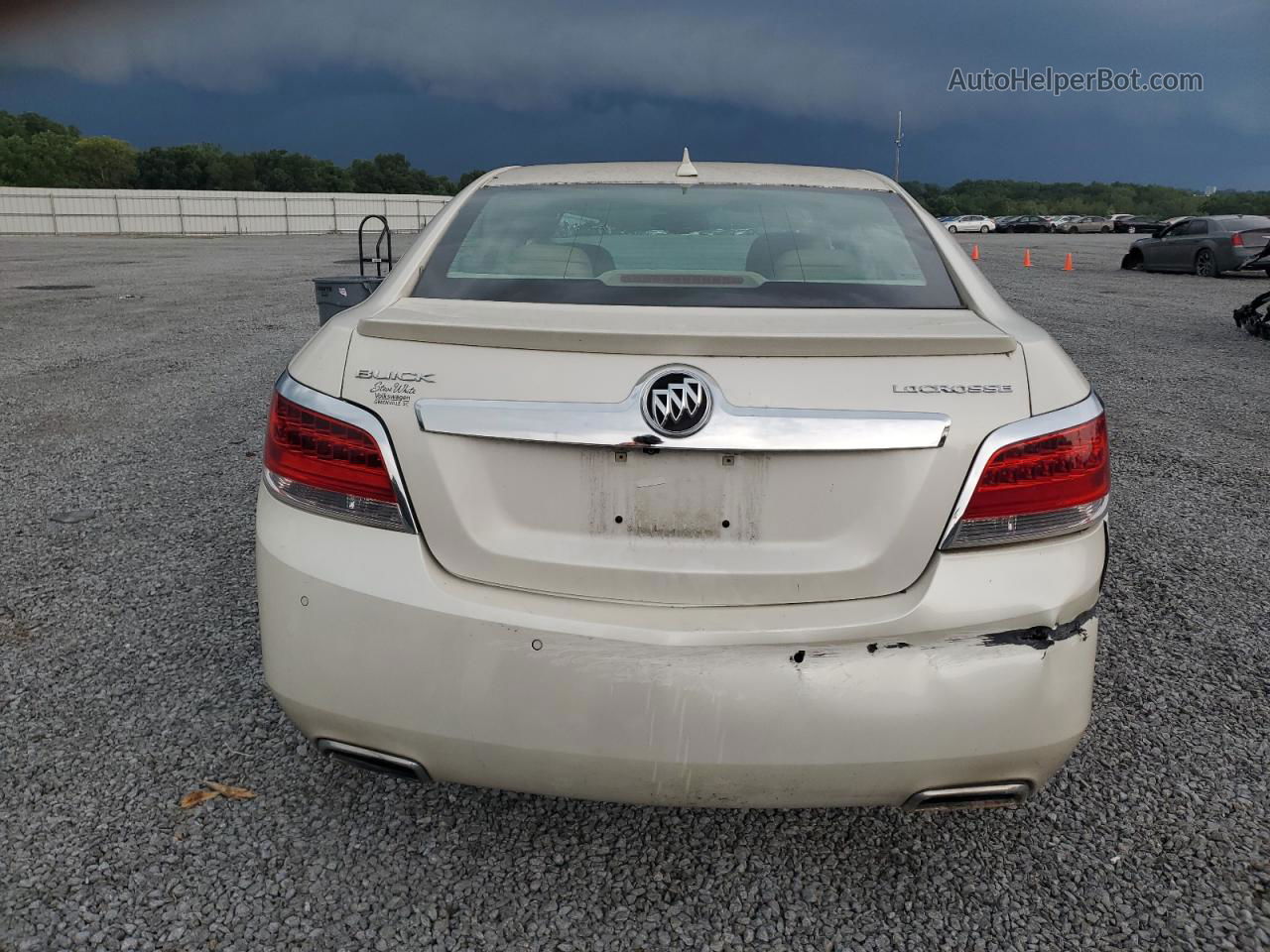 2013 Buick Lacrosse Touring Cream vin: 1G4GJ5E32DF170466