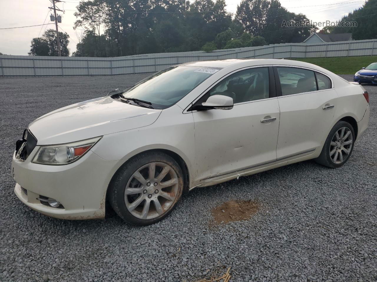 2013 Buick Lacrosse Touring Cream vin: 1G4GJ5E32DF170466