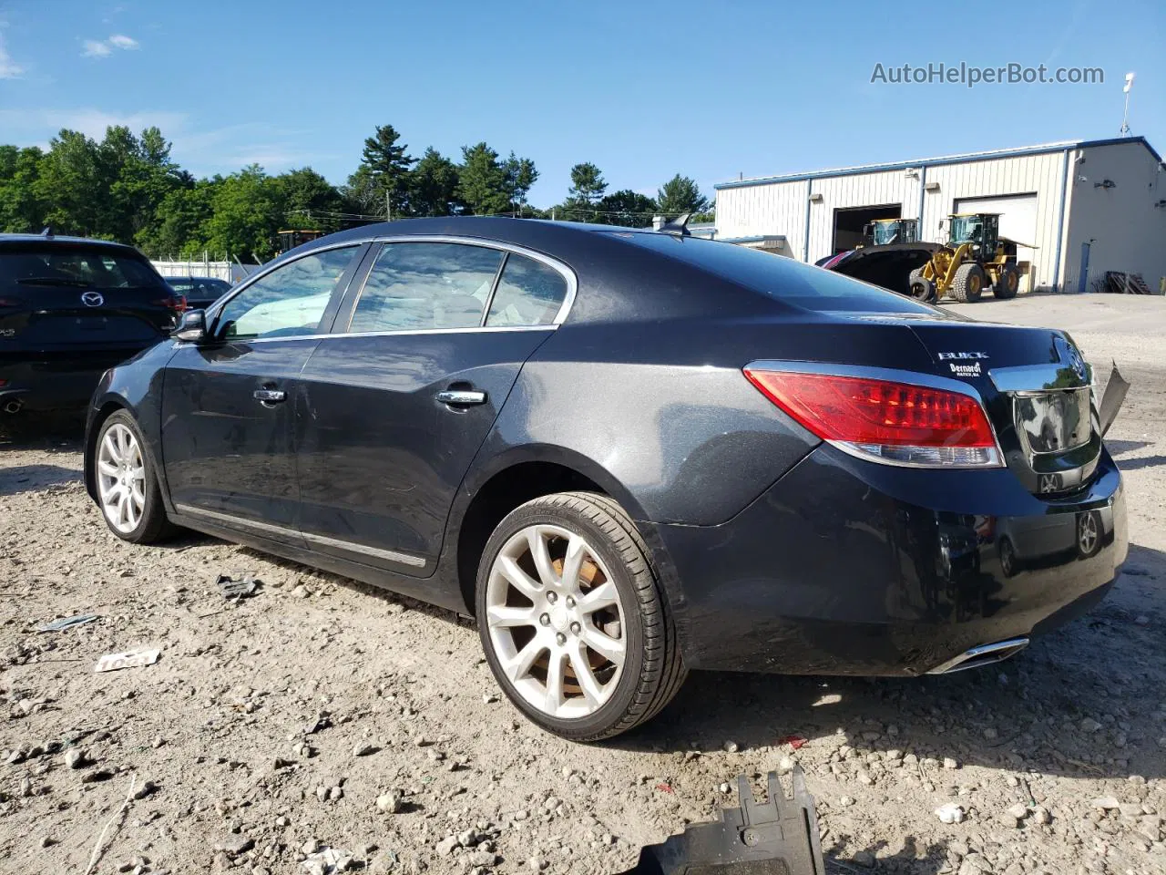 2013 Buick Lacrosse Touring Black vin: 1G4GJ5E36DF238297