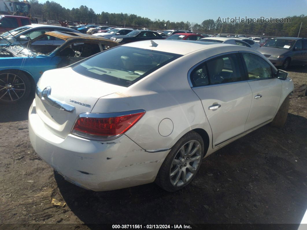 2013 Buick Lacrosse Touring Group White vin: 1G4GJ5E36DF314049