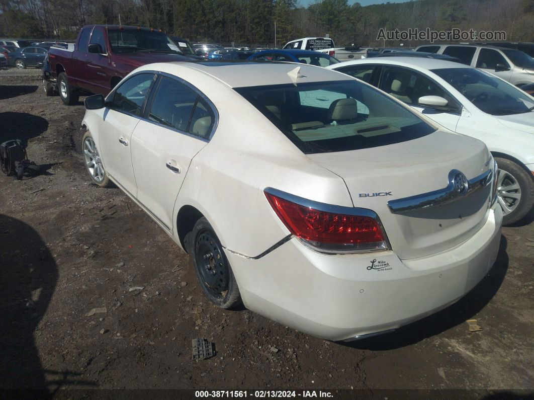 2013 Buick Lacrosse Touring Group White vin: 1G4GJ5E36DF314049