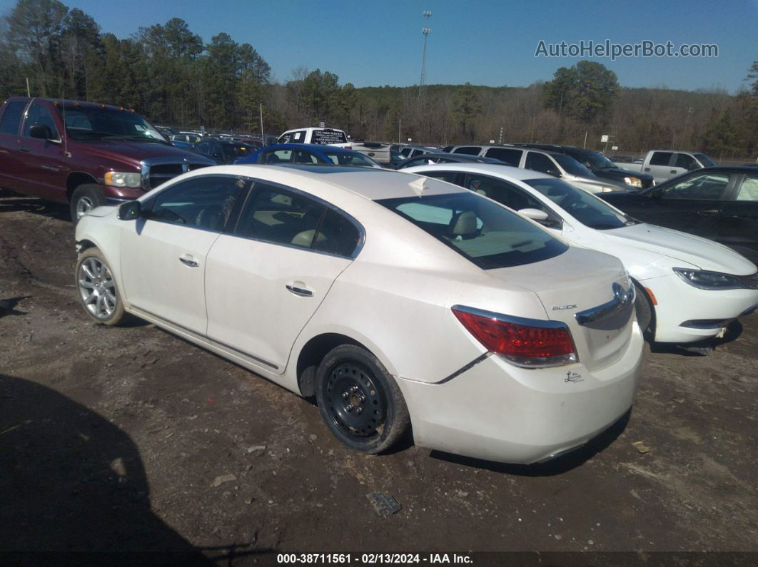 2013 Buick Lacrosse Touring Group White vin: 1G4GJ5E36DF314049