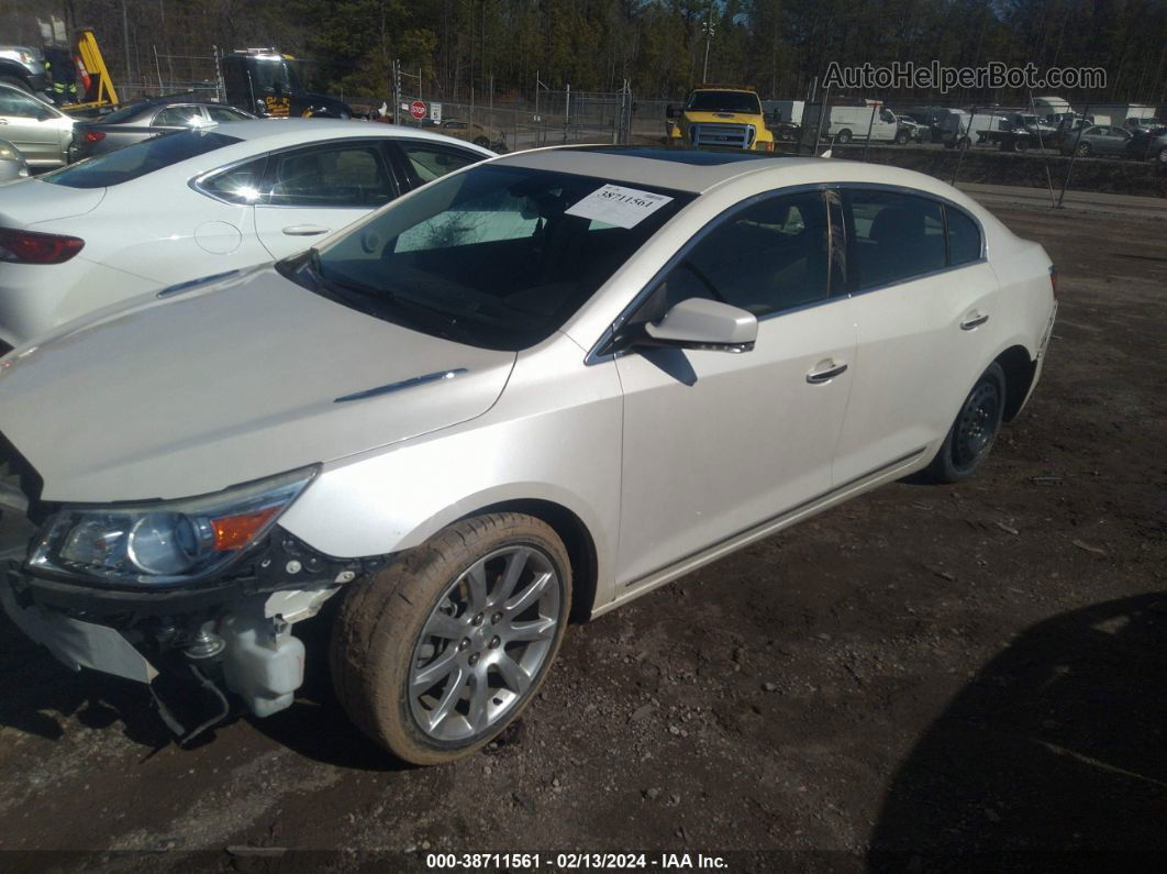 2013 Buick Lacrosse Touring Group White vin: 1G4GJ5E36DF314049