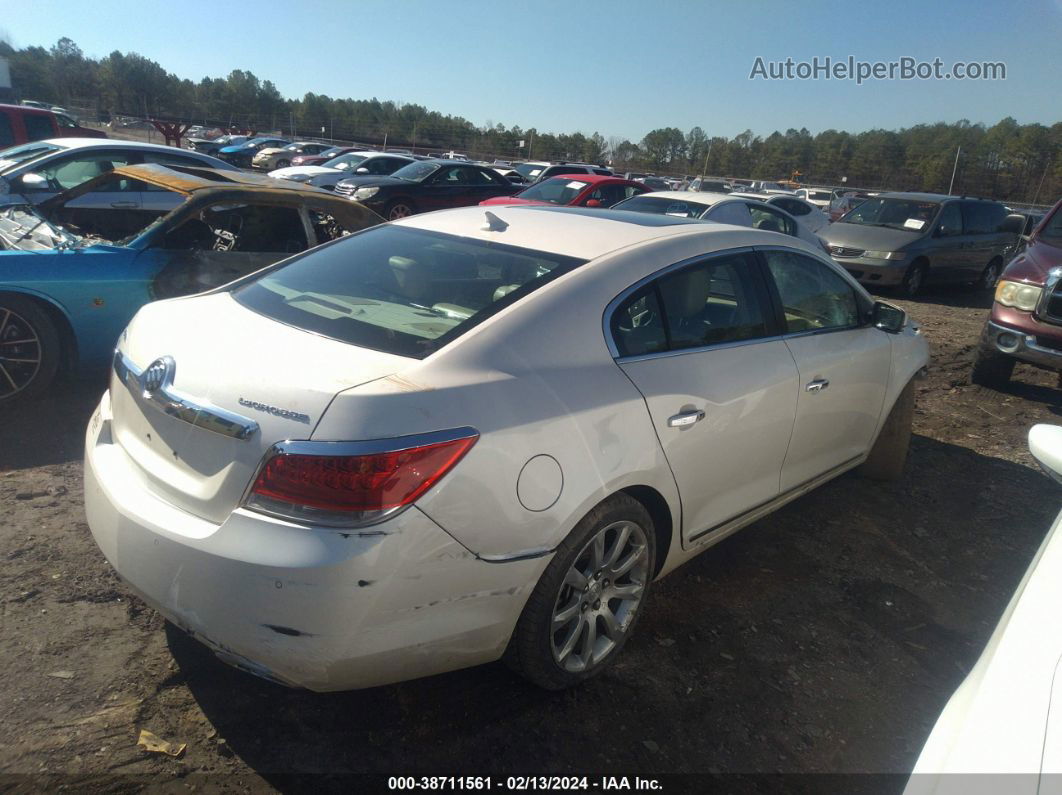 2013 Buick Lacrosse Touring Group White vin: 1G4GJ5E36DF314049