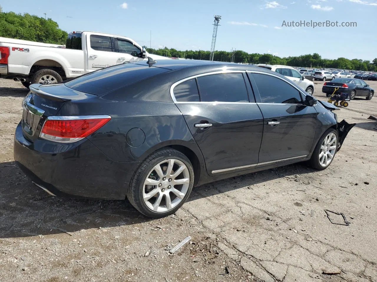 2013 Buick Lacrosse Touring Black vin: 1G4GJ5E36DF328792