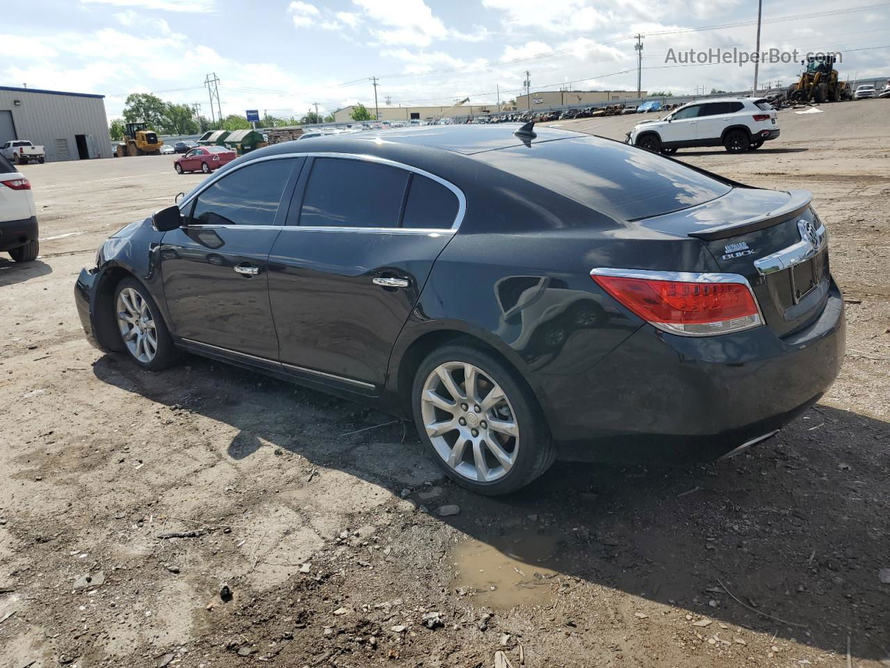 2013 Buick Lacrosse Touring Black vin: 1G4GJ5E36DF328792