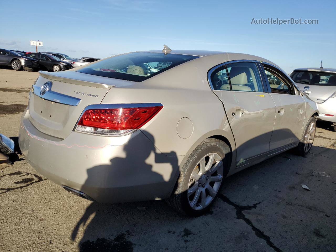 2013 Buick Lacrosse Touring Желто-коричневый vin: 1G4GJ5G35DF230284