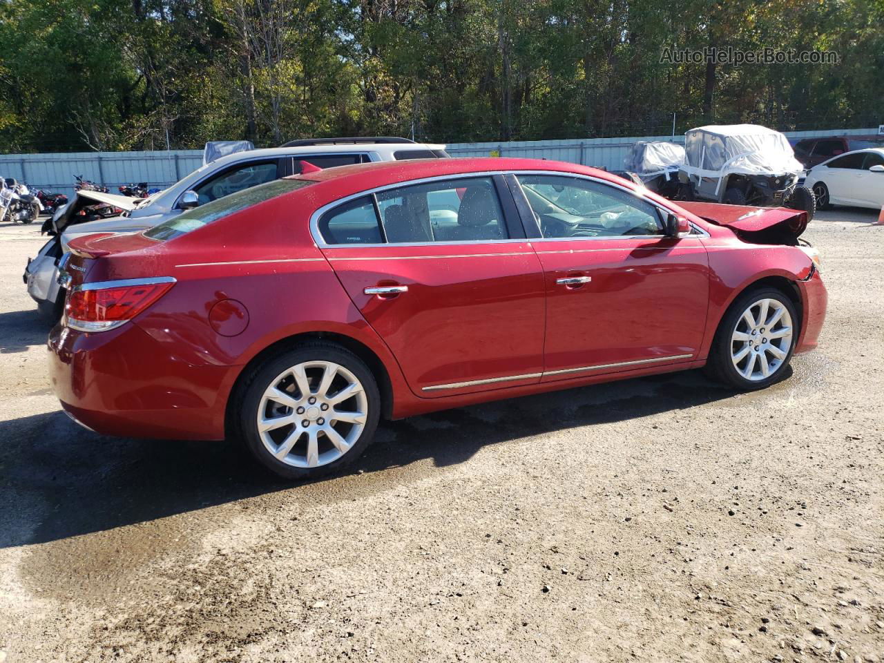 2013 Buick Lacrosse Touring Burgundy vin: 1G4GJ5G35DF324651