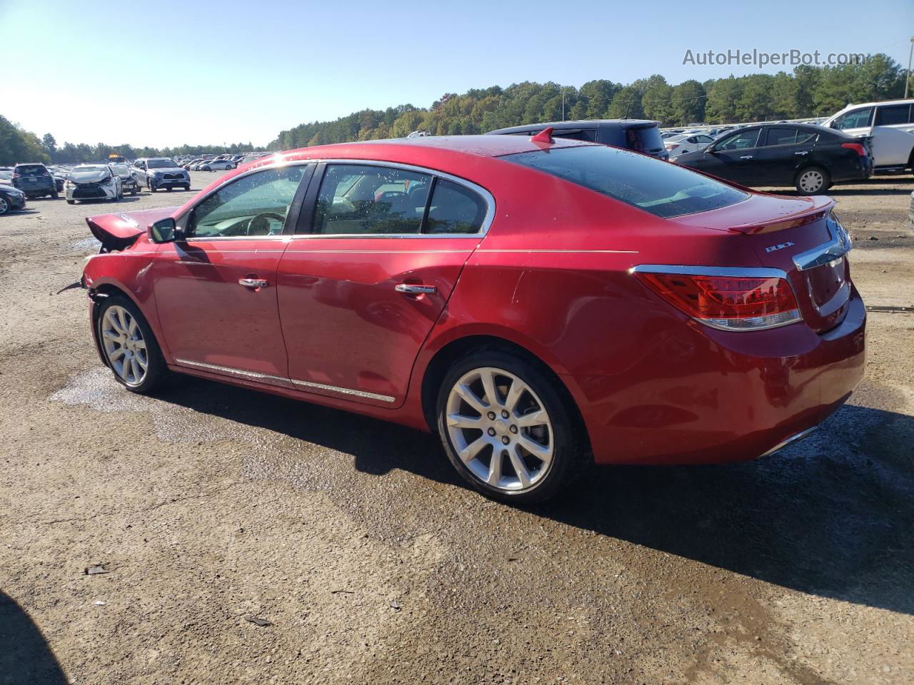 2013 Buick Lacrosse Touring Бордовый vin: 1G4GJ5G35DF324651