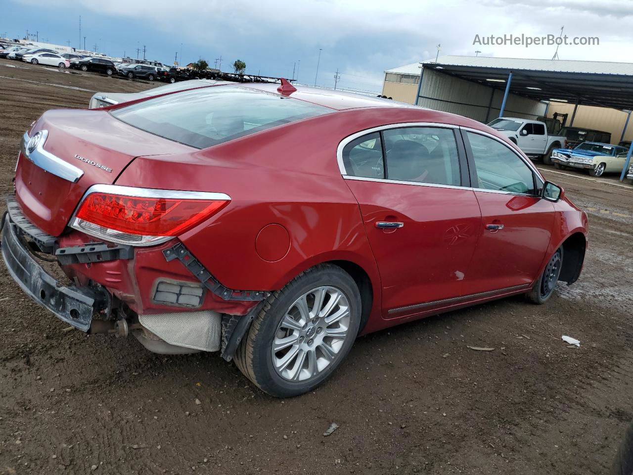 2013 Buick Lacrosse  Red vin: 1G4GL5E34DF281580