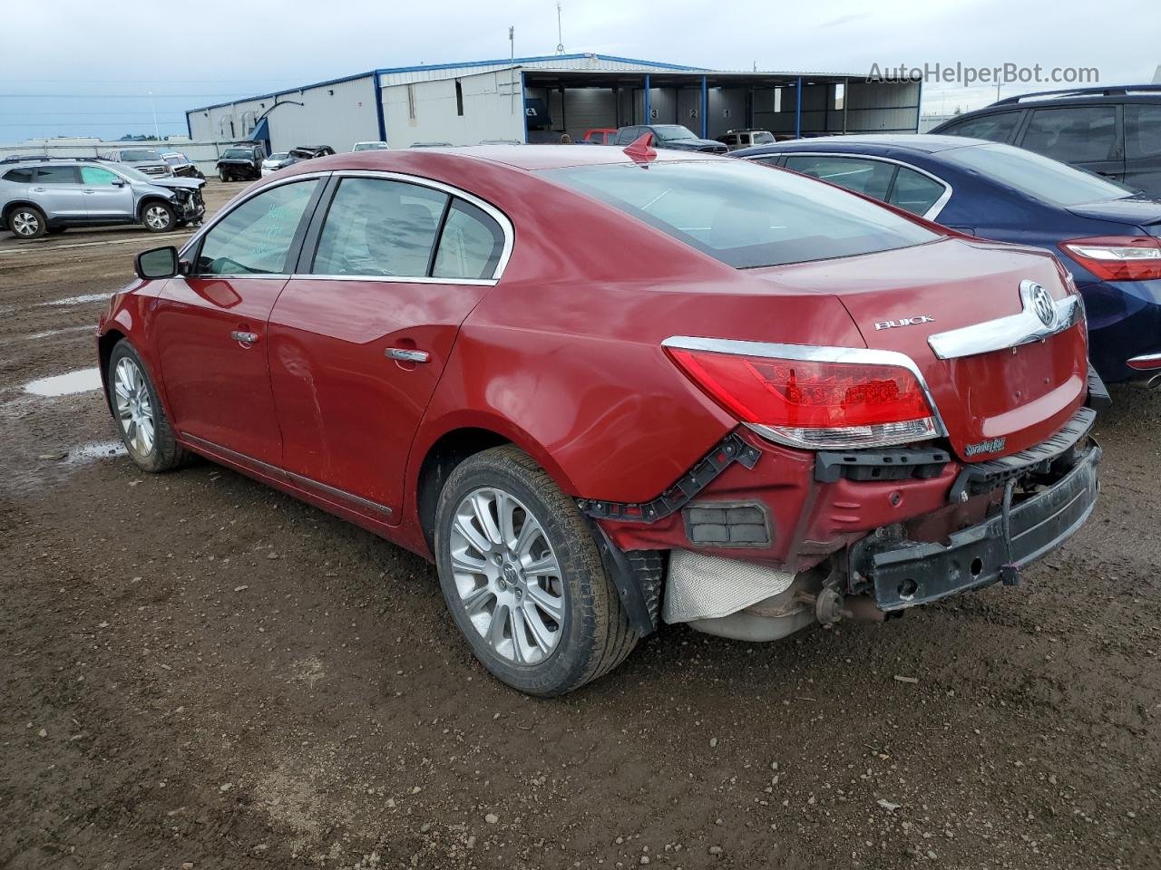 2013 Buick Lacrosse  Red vin: 1G4GL5E34DF281580