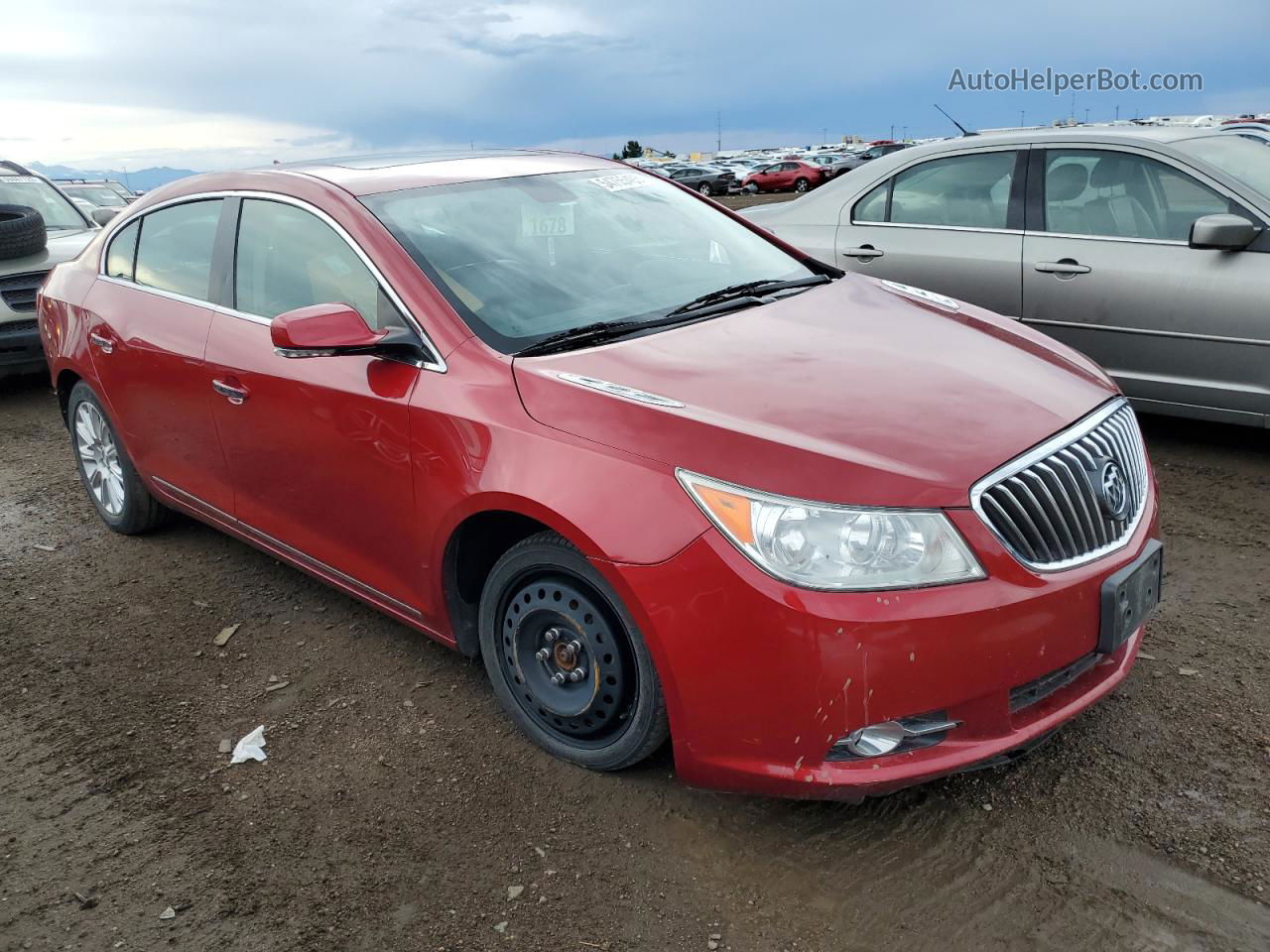 2013 Buick Lacrosse  Red vin: 1G4GL5E34DF281580