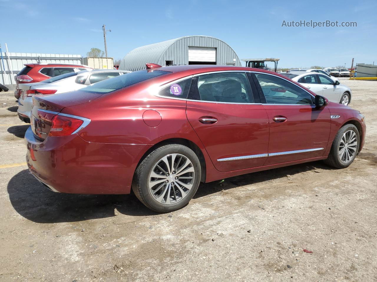 2017 Buick Lacrosse Preferred Темно-бордовый vin: 1G4ZN5SS5HU178913