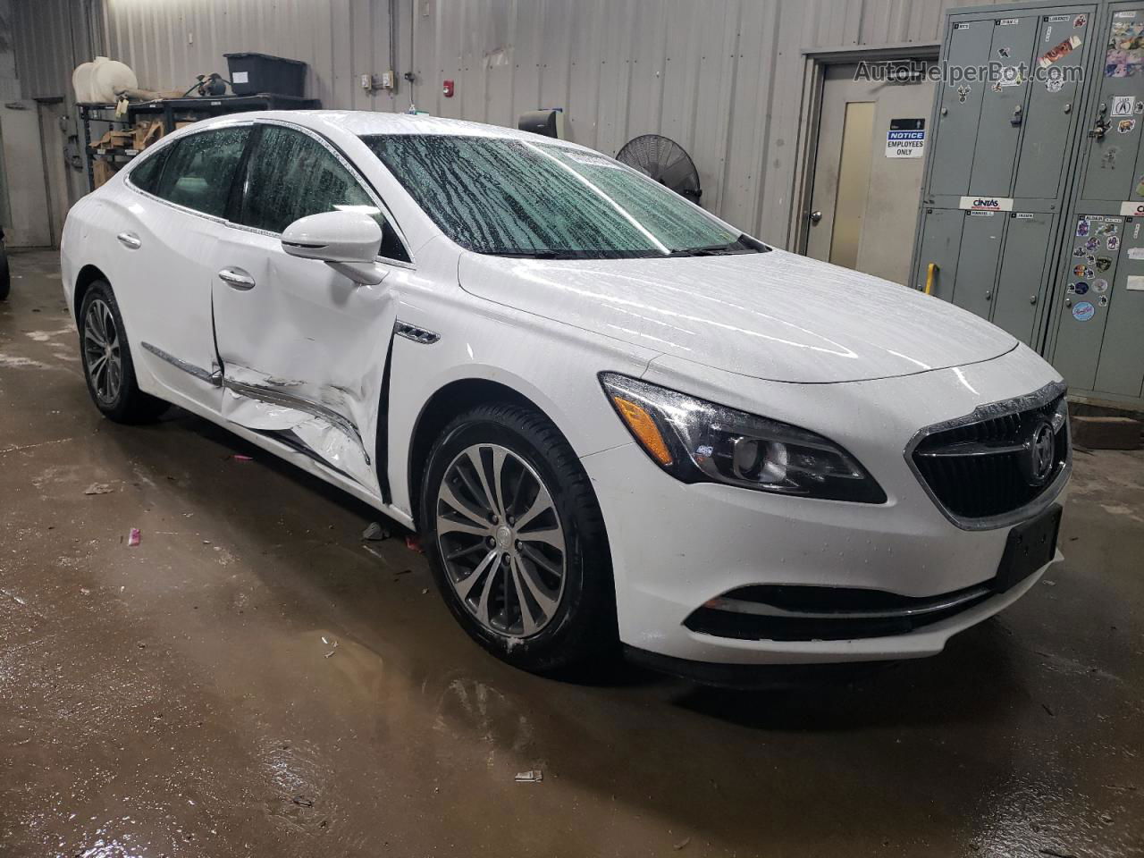 2017 Buick Lacrosse Preferred White vin: 1G4ZN5SS9HU152119