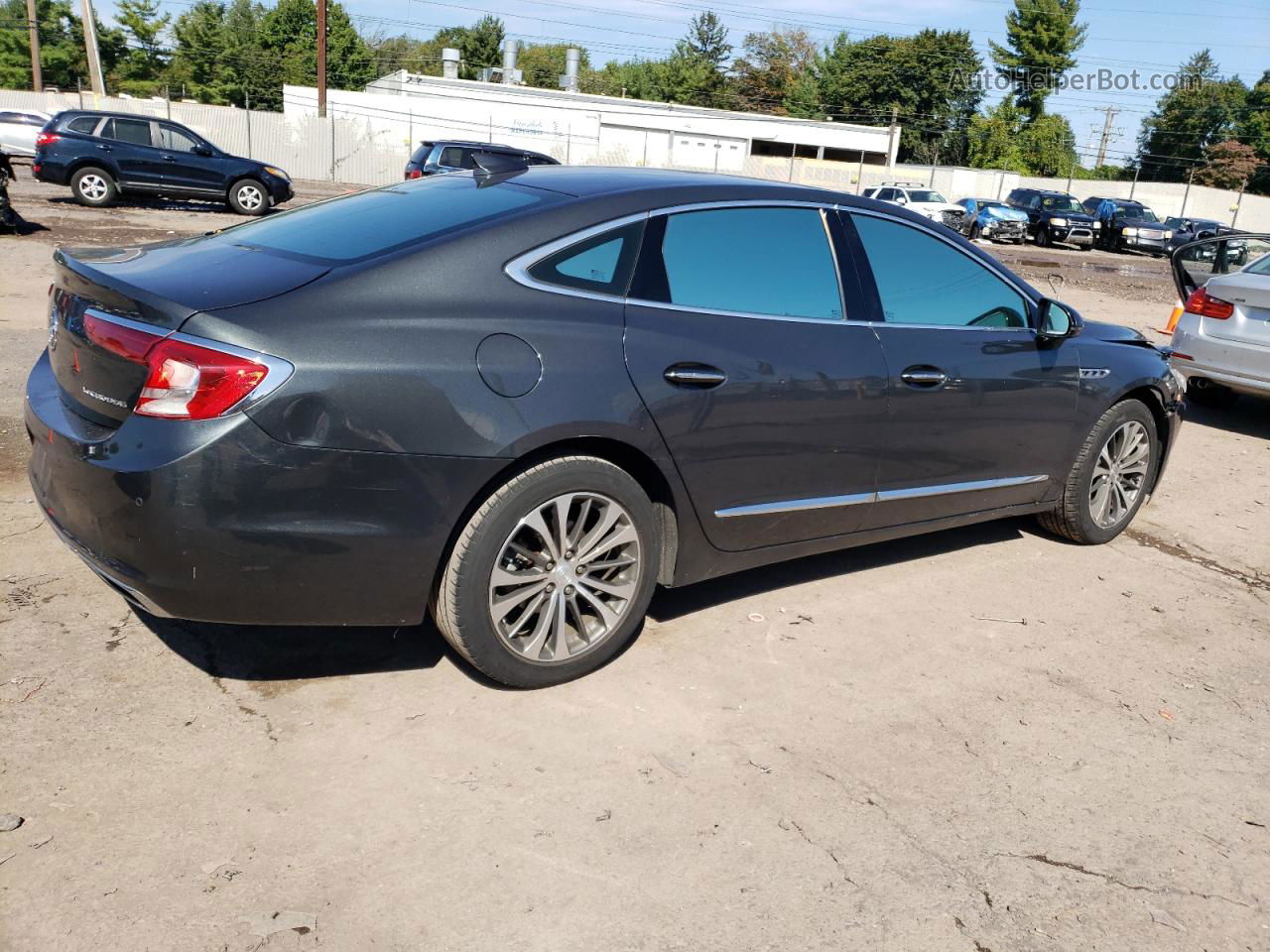 2017 Buick Lacrosse Preferred Серый vin: 1G4ZN5SSXHU200937