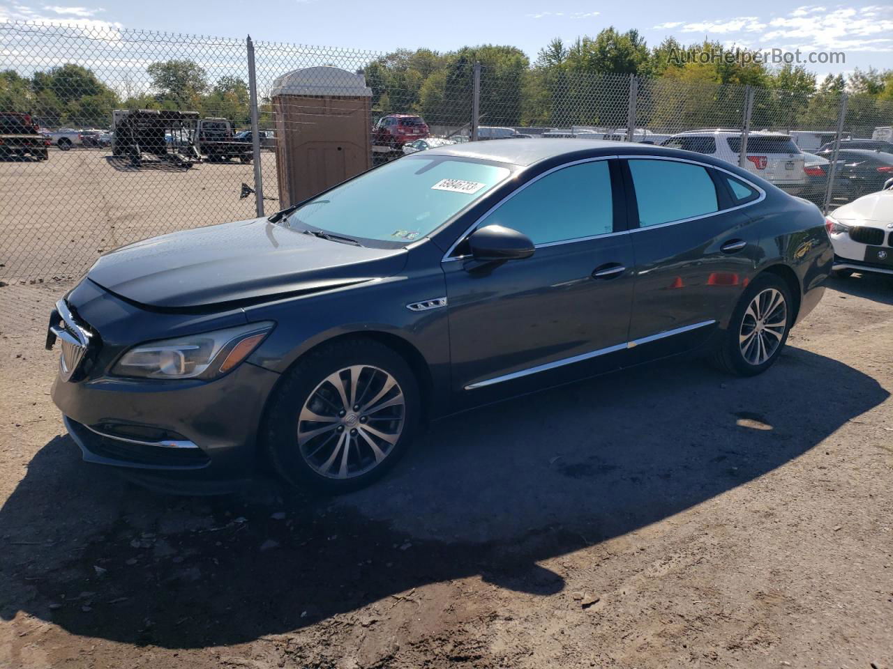 2017 Buick Lacrosse Preferred Серый vin: 1G4ZN5SSXHU200937