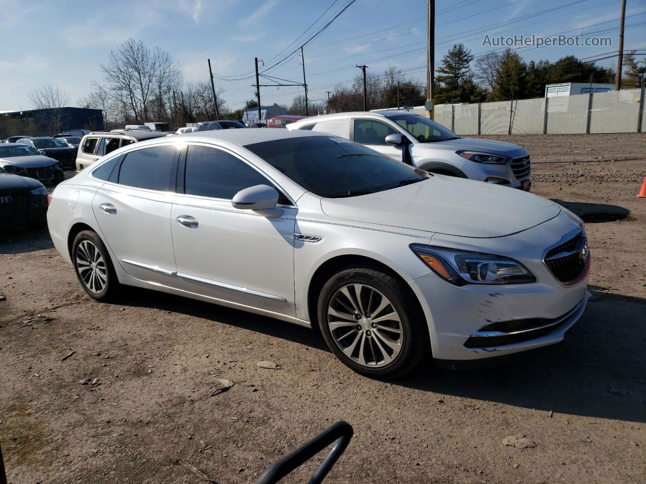 2019 Buick Lacrosse Preferred White vin: 1G4ZN5SSXKU111909