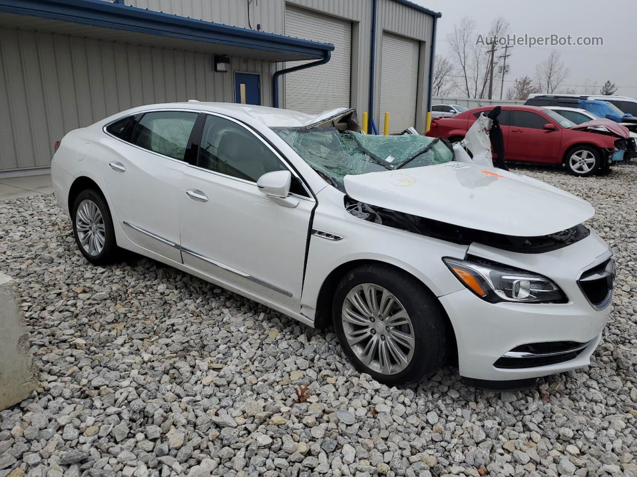 2019 Buick Lacrosse Preferred White vin: 1G4ZN5SZ2KU121850