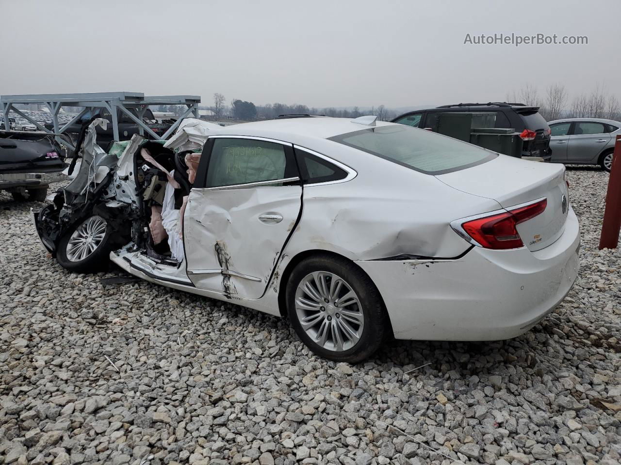 2019 Buick Lacrosse Preferred White vin: 1G4ZN5SZ2KU121850