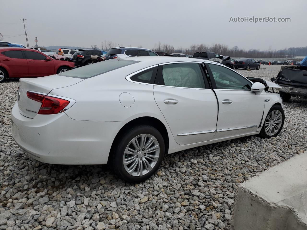 2019 Buick Lacrosse Preferred White vin: 1G4ZN5SZ2KU121850