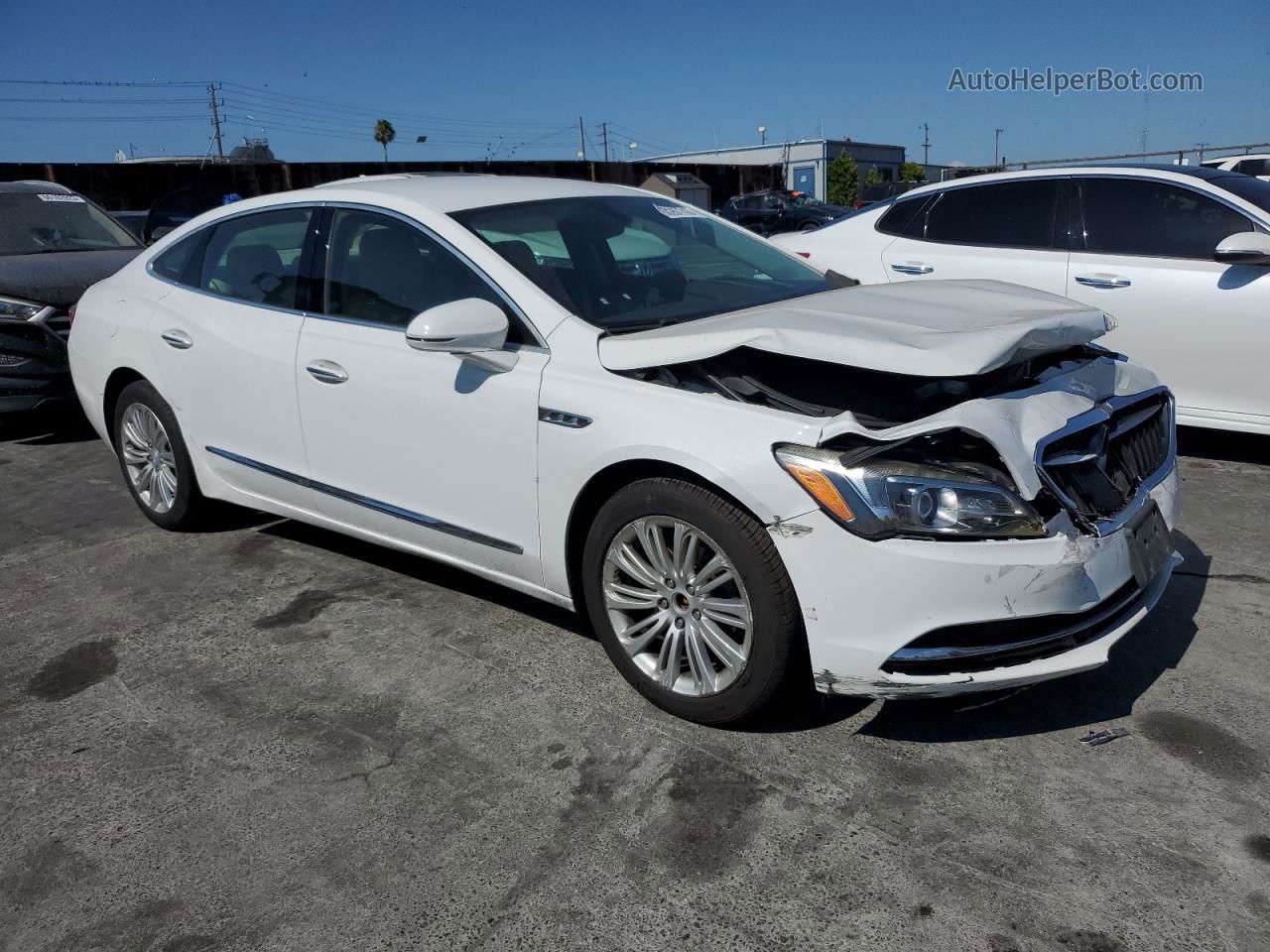 2019 Buick Lacrosse Preferred White vin: 1G4ZN5SZ5KU103925