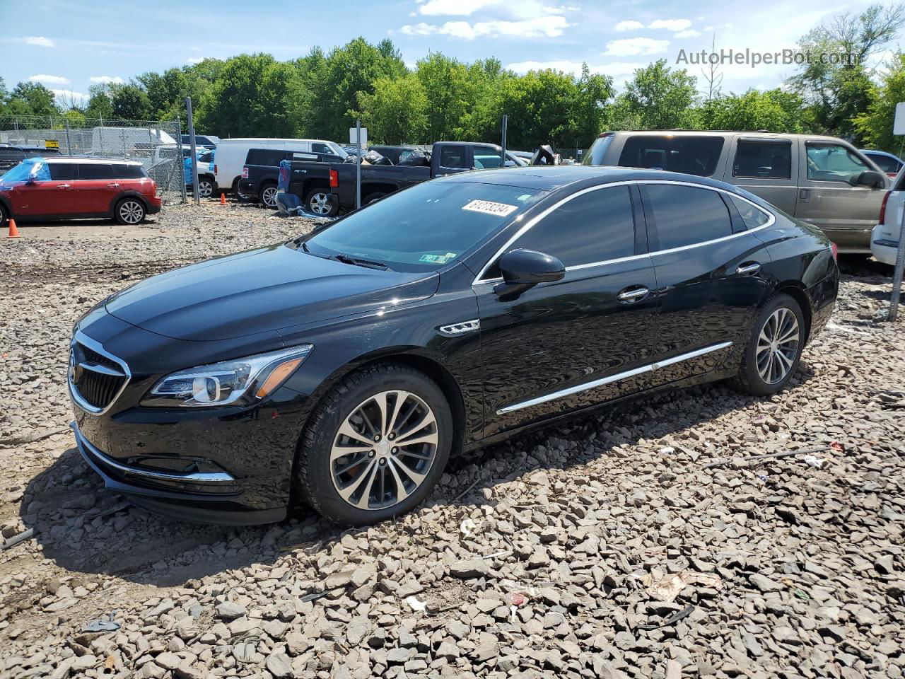 2017 Buick Lacrosse Essence Черный vin: 1G4ZP5SS0HU135266