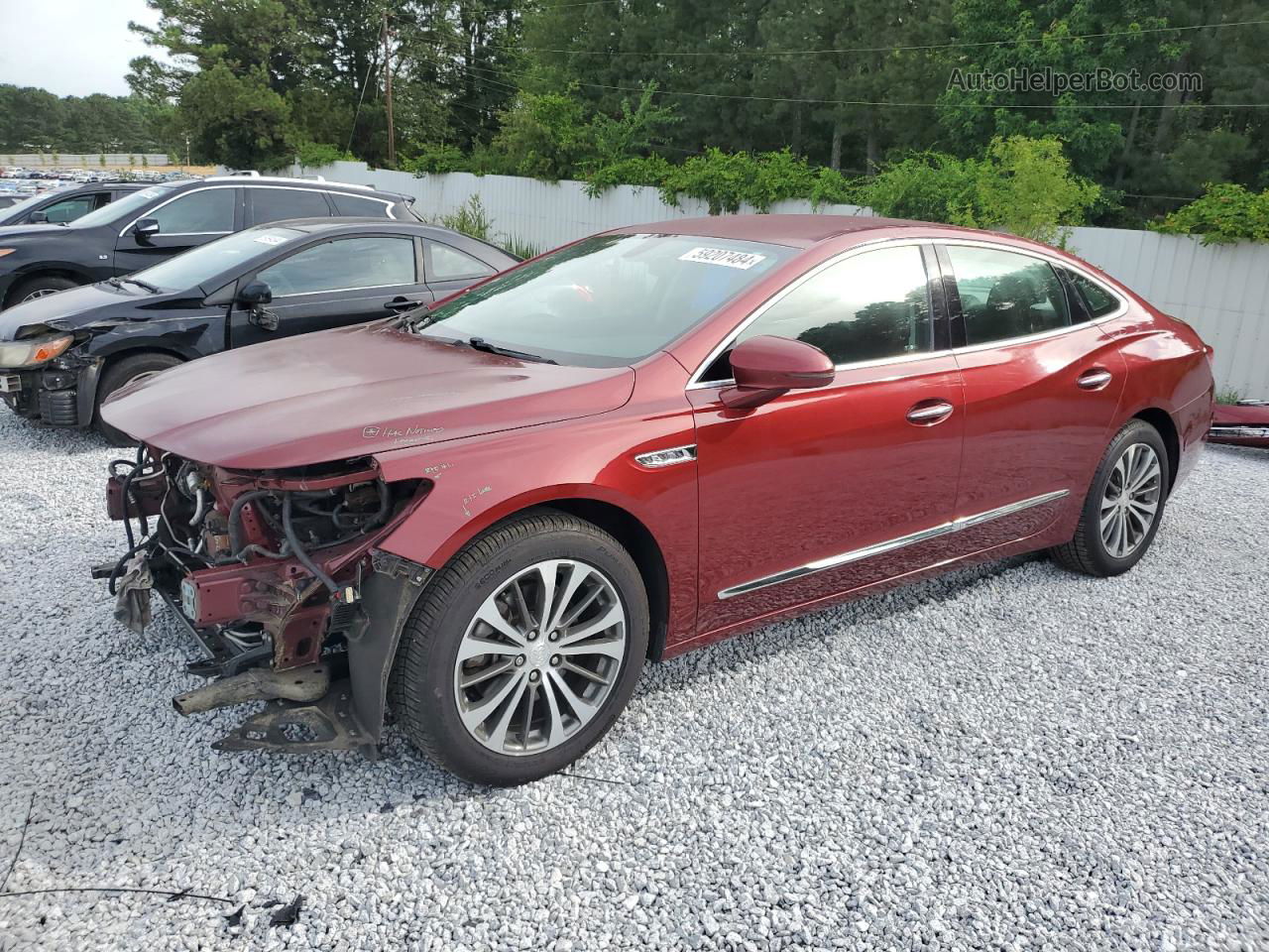 2017 Buick Lacrosse Essence Burgundy vin: 1G4ZP5SS0HU142573