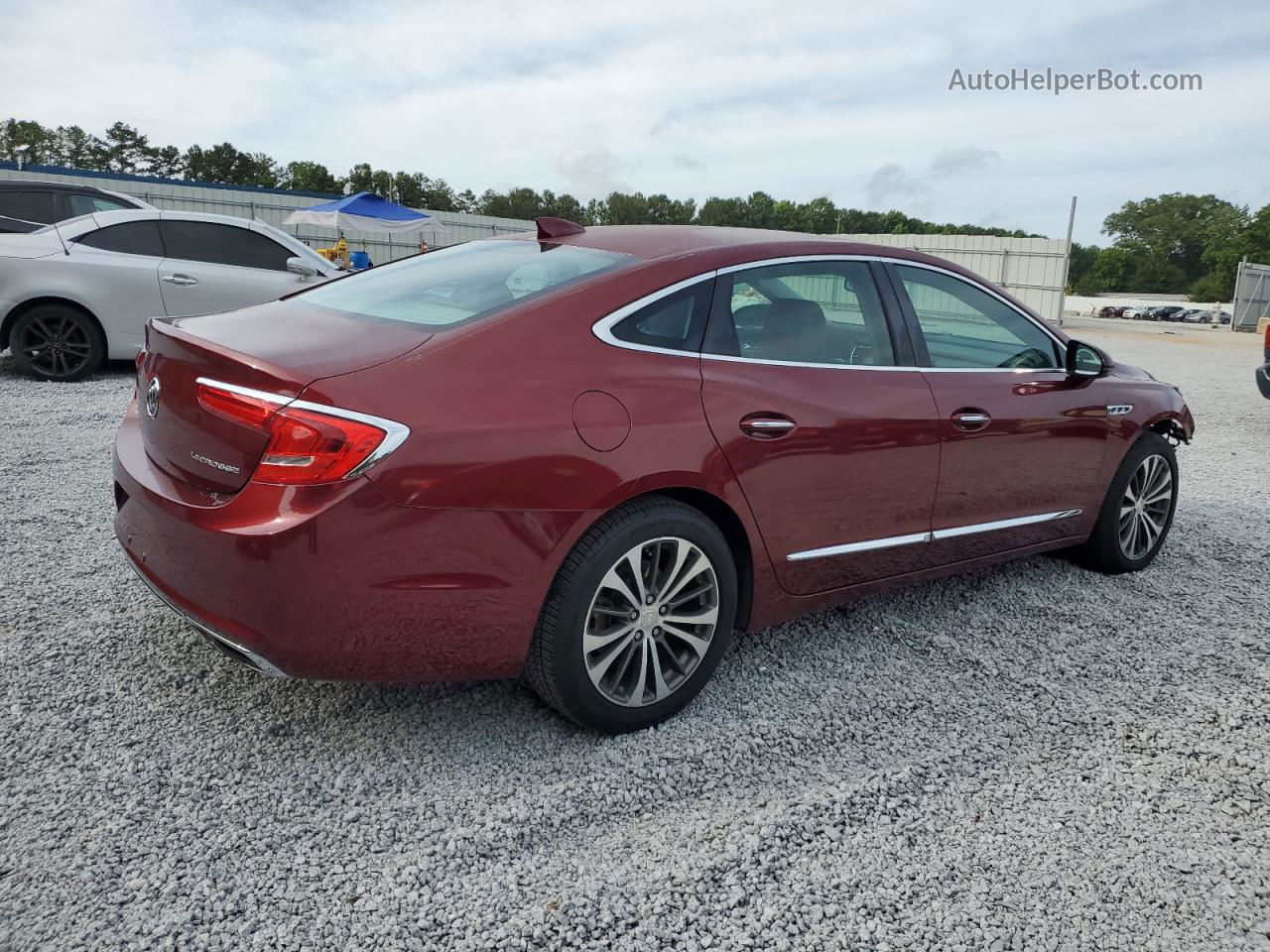 2017 Buick Lacrosse Essence Burgundy vin: 1G4ZP5SS0HU142573