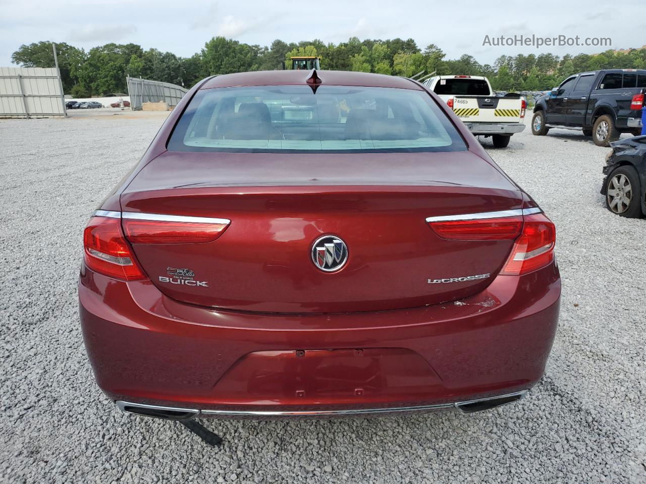 2017 Buick Lacrosse Essence Burgundy vin: 1G4ZP5SS0HU142573