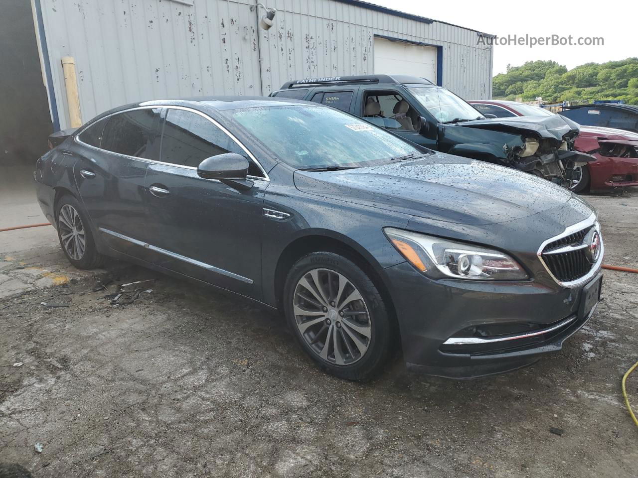 2017 Buick Lacrosse Essence Угольный vin: 1G4ZP5SS0HU170356