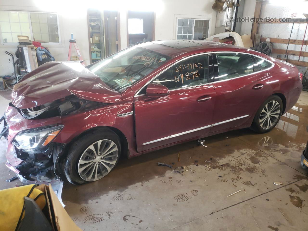 2017 Buick Lacrosse Essence Maroon vin: 1G4ZP5SS2HU133146