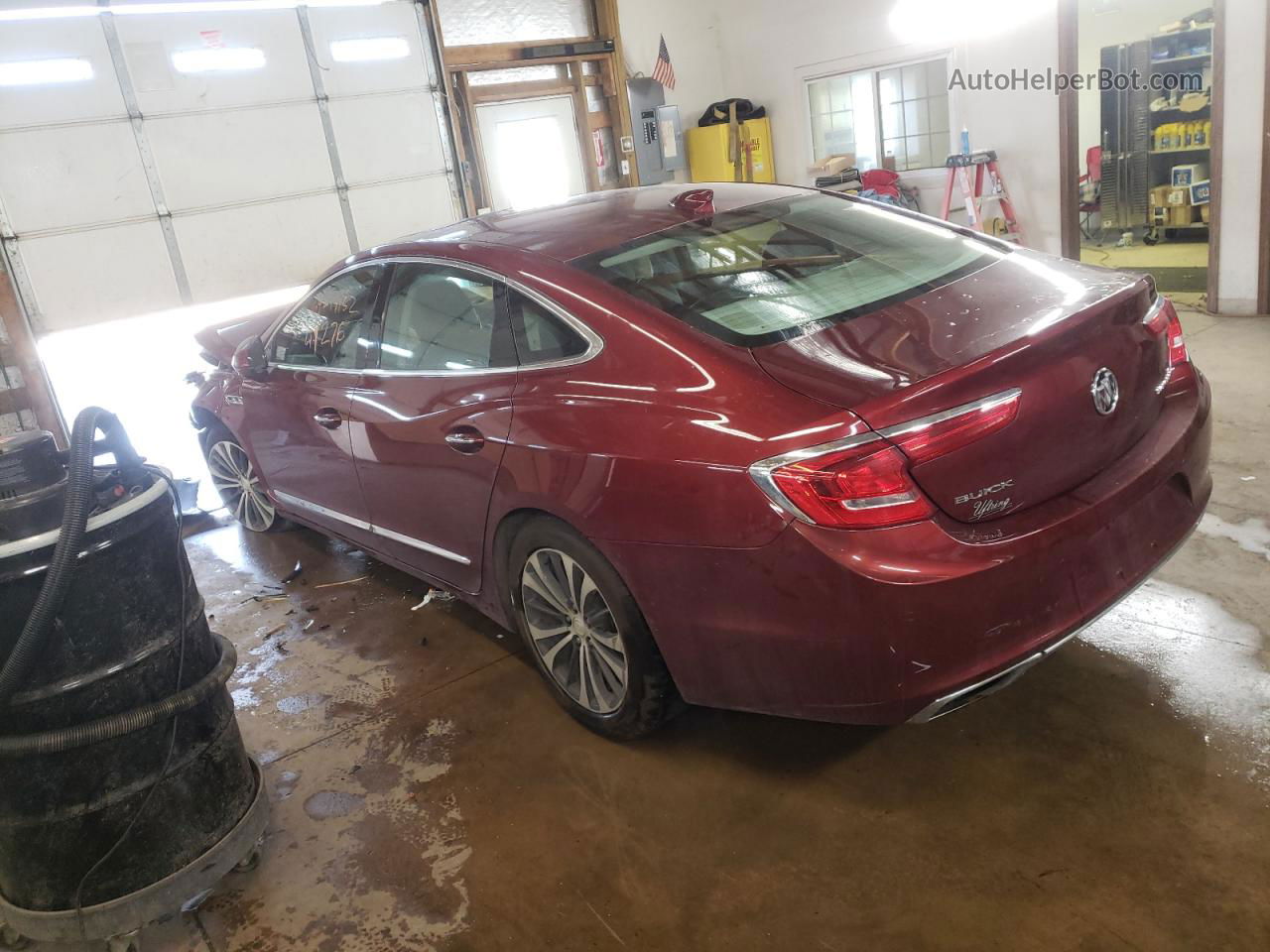 2017 Buick Lacrosse Essence Maroon vin: 1G4ZP5SS2HU133146