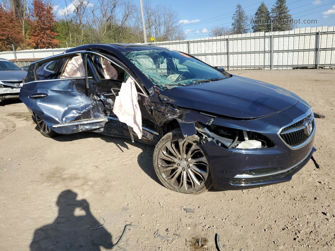 2017 Buick Lacrosse Essence Blue vin: 1G4ZP5SS2HU166258