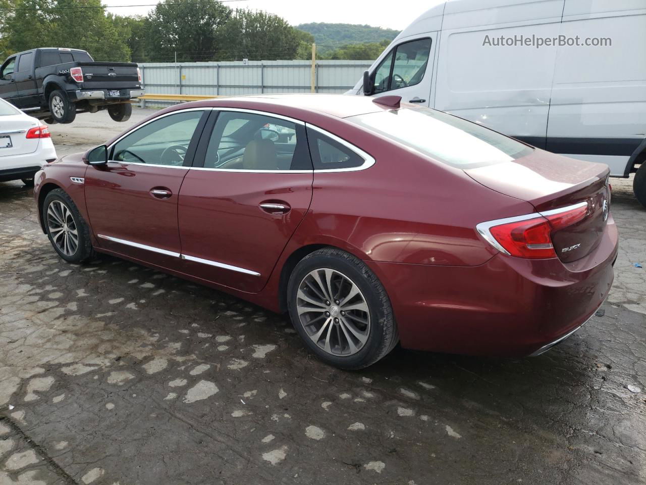 2017 Buick Lacrosse Essence Maroon vin: 1G4ZP5SS2HU178216