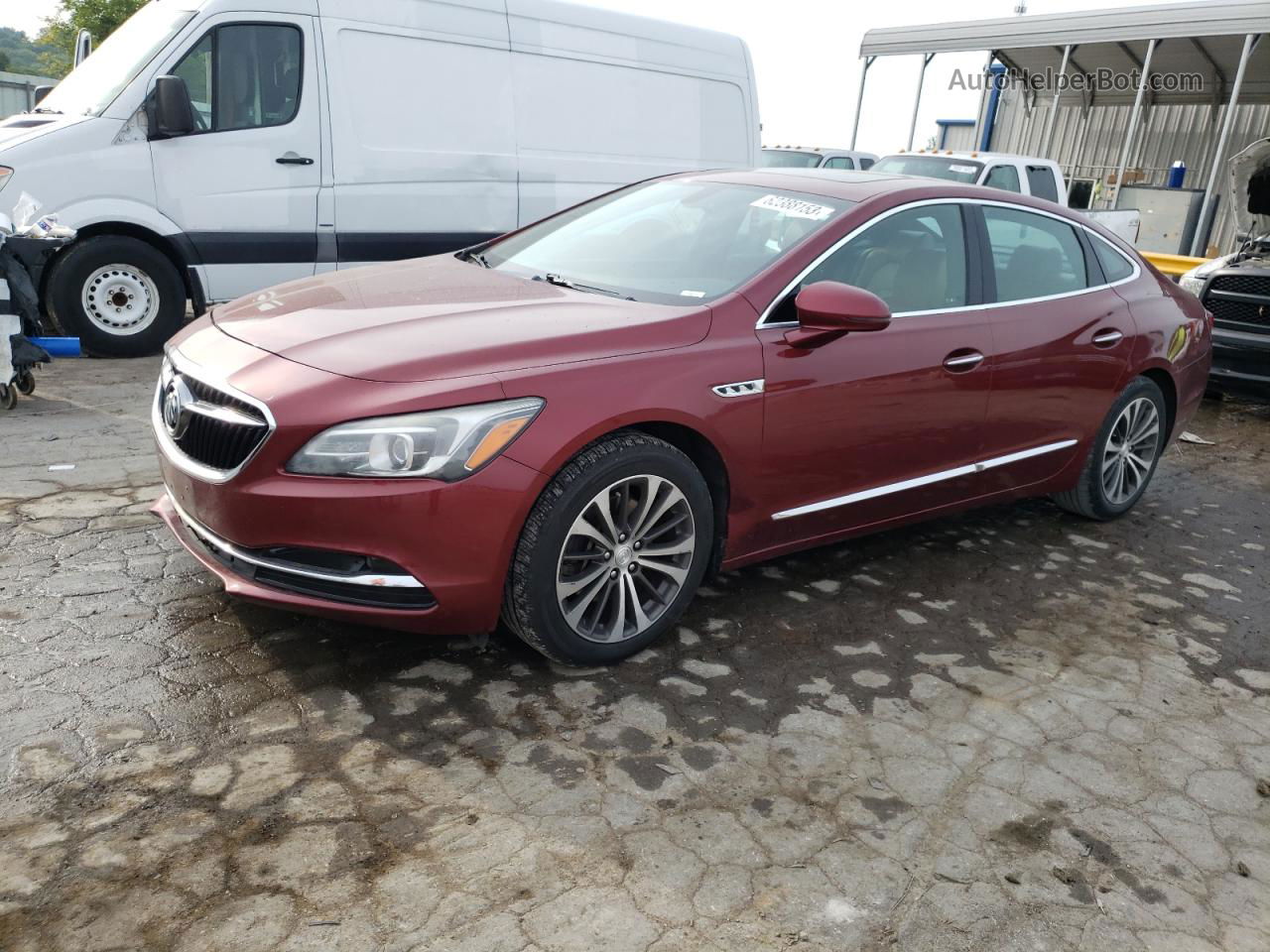 2017 Buick Lacrosse Essence Maroon vin: 1G4ZP5SS2HU178216