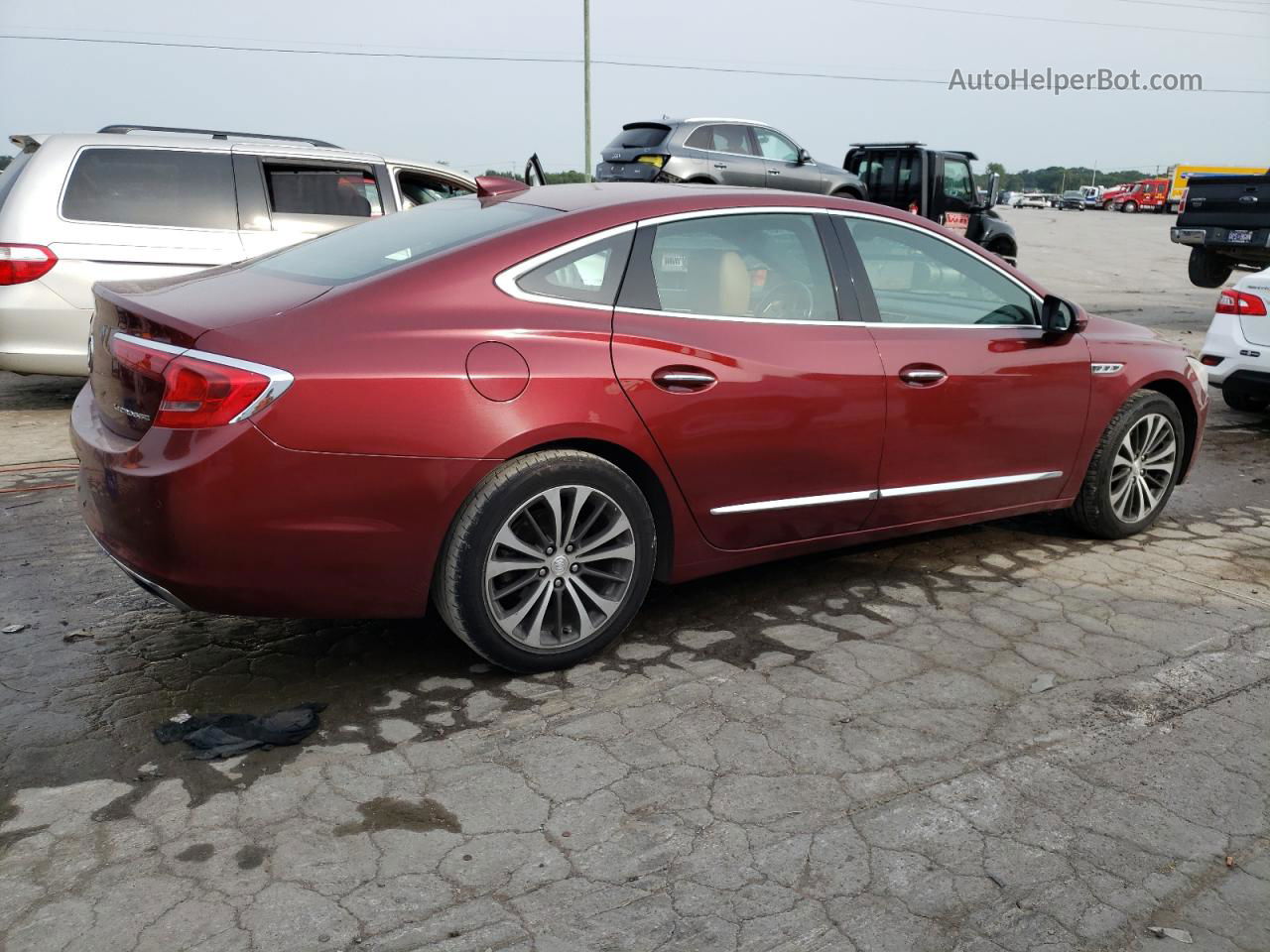 2017 Buick Lacrosse Essence Maroon vin: 1G4ZP5SS2HU178216