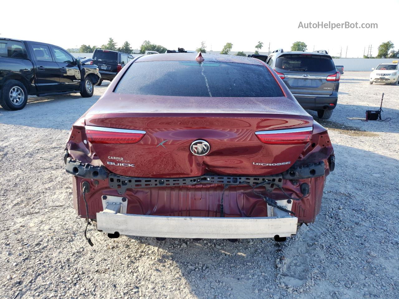 2017 Buick Lacrosse Essence Red vin: 1G4ZP5SS3HU131258