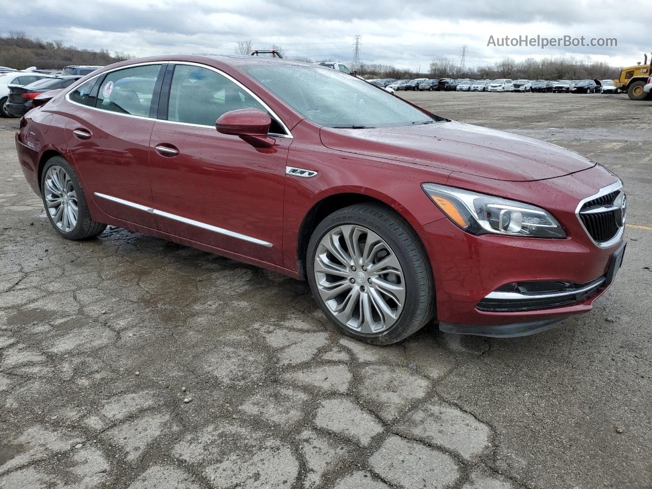 2017 Buick Lacrosse Essence Красный vin: 1G4ZP5SS4HU131639