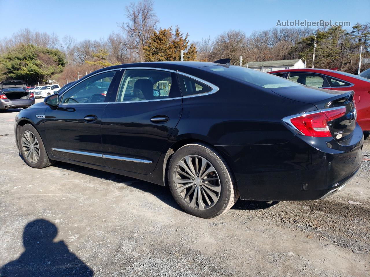 2017 Buick Lacrosse Essence Черный vin: 1G4ZP5SS4HU161482