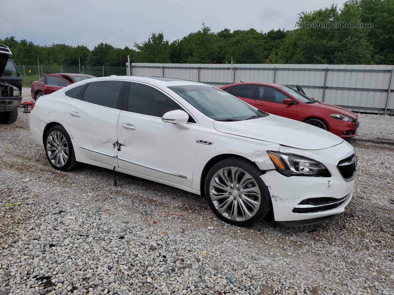 2017 Buick Lacrosse Essence White vin: 1G4ZP5SS4HU182946