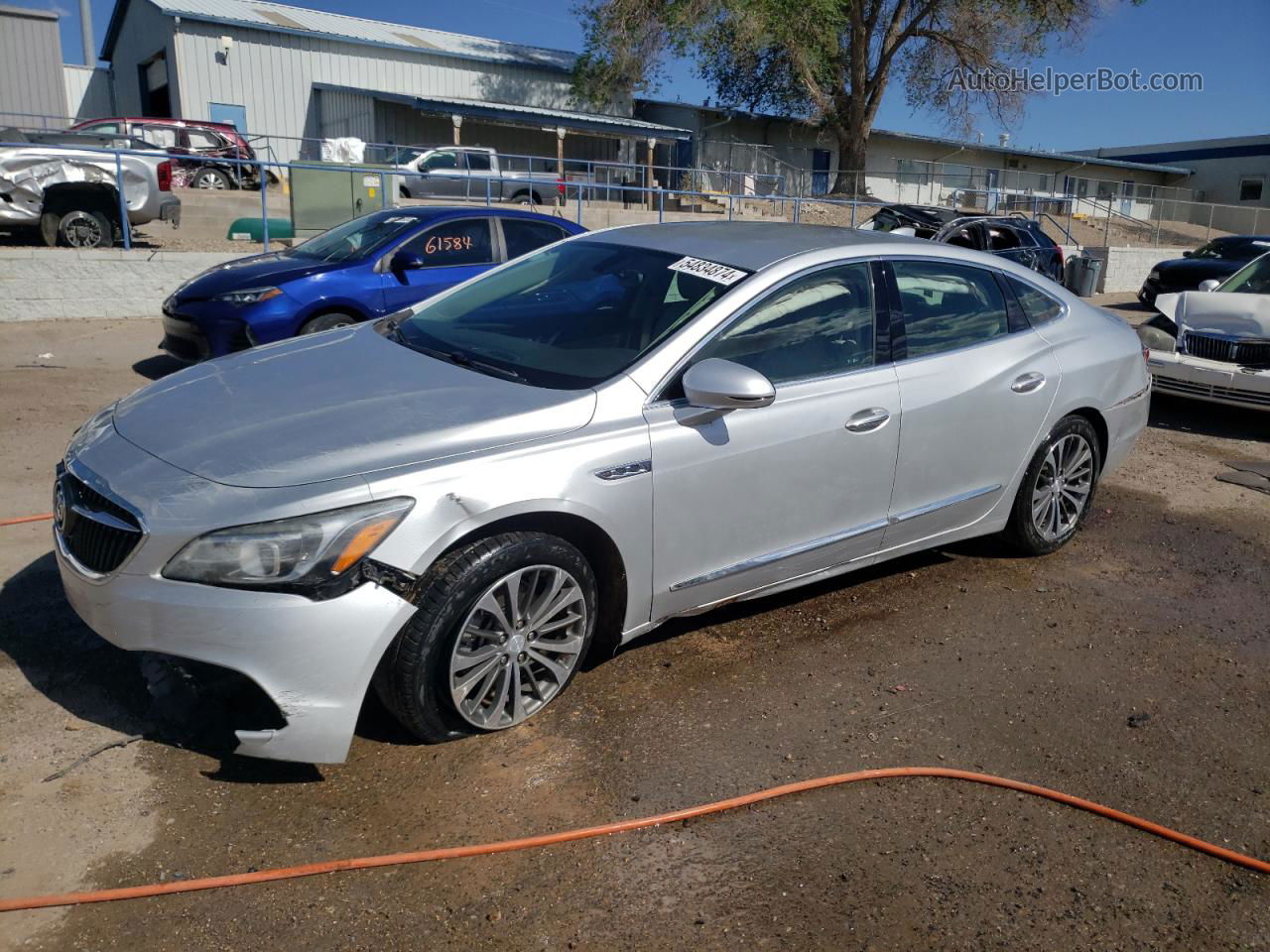 2017 Buick Lacrosse Essence Silver vin: 1G4ZP5SS4HU196538