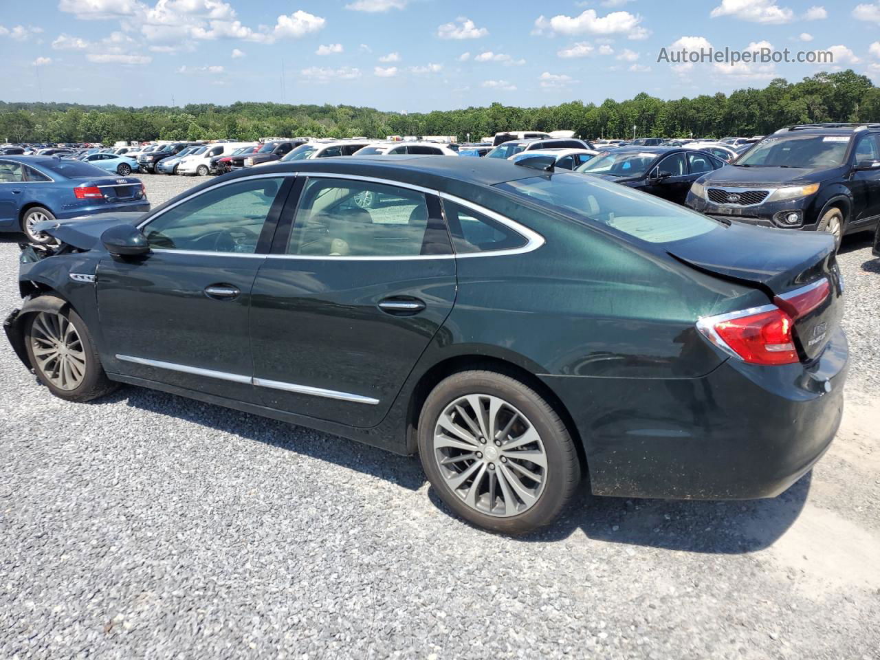 2017 Buick Lacrosse Essence Черный vin: 1G4ZP5SS5HU132122