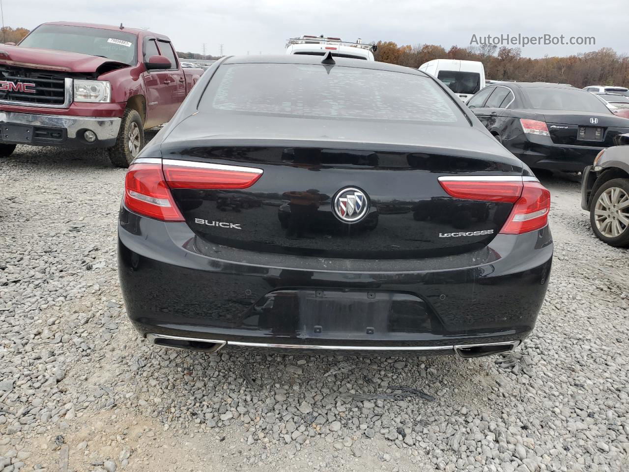 2017 Buick Lacrosse Essence Черный vin: 1G4ZP5SS5HU165136