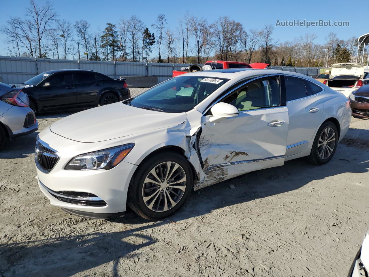 2019 Buick Lacrosse Essence White vin: 1G4ZP5SS5KU106224